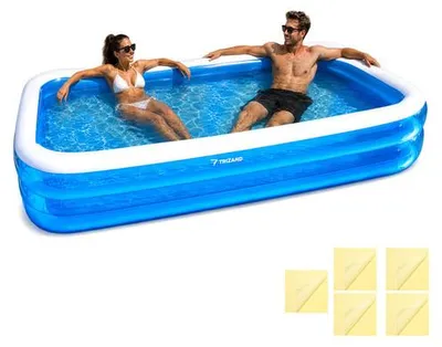 Produktbild von Trizand 27794, aufblasbarer Pool, 262 x 175 x 50 cm