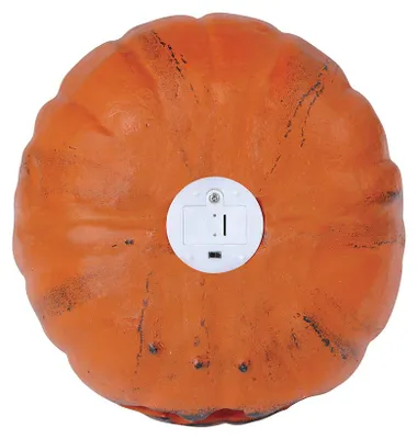 Produktbild von LEUCHTENDES KÜRBIS-Ornament, Halloween-Dekoration, 16 cm
