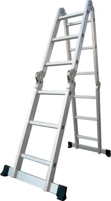 Produktbild von FIELDMANN FZZ 4107 Multifunkční žebřík, žebřík 360 cm, štafle 174 cm, lešení 98 cm, nosnost: max. 150 kg