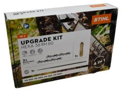 Produktbild von STIHL Hexa KIT 2, 2x Sägekette 3/8" 1,6mm RAPID HEXA 60 TG + Feile - 31320074700