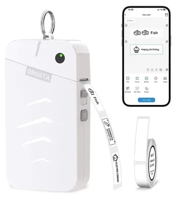 Imagen del producto de Impresora de etiquetas térmica Bluetooth: portátil y sin tinta