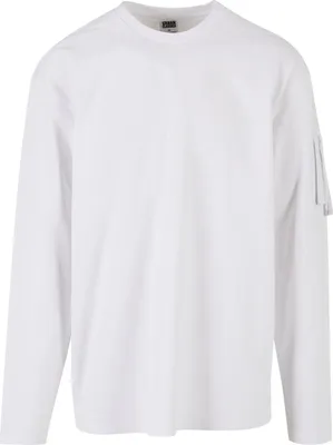 Produktbild von Urban Classics - Sleeve Pocket Longsleeve weiß - S