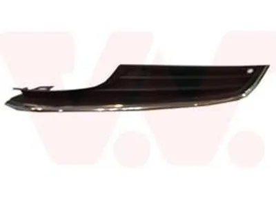 Produktbild von VAN WEZEL Lüftungsgitter Grill Stoßfänger für VW Golf VII Schrägheck (5G1, BQ1, BE1, BE2) mit Loch/Löchern für Nebellampen