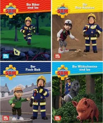Produktbild von Nelson Mini-Bücher: 4er Feuerwehrmann Sam 25-28
