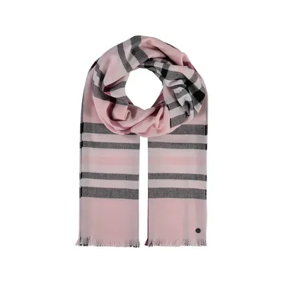 Imagen del producto de FRAAS bufanda Acrylic Stole - The FRAAS Plaid Palerose rosa multicolor