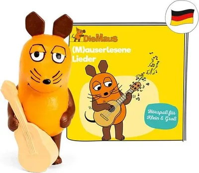 Produktbild von Tonie Figur Maus mit 17 Kinderlieder für Toniebox
