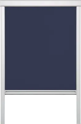 Produktbild von Lichtblick Dachfensterrollo Skylight, Thermo, Verdunkelung Blau, 38,3 x 80 cm (CK04), 38,3 x 80 cm (CK04) (B x L)