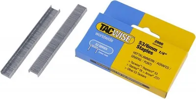 Obrázek produktu pro TACWISE 334 TACWISE sponky 53/6 mm, pozinkované, 2 000 kusů