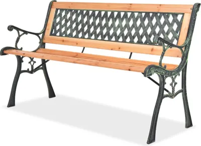 Obrázek produktu pro Zahradní lavice 122 cm dřevěná
