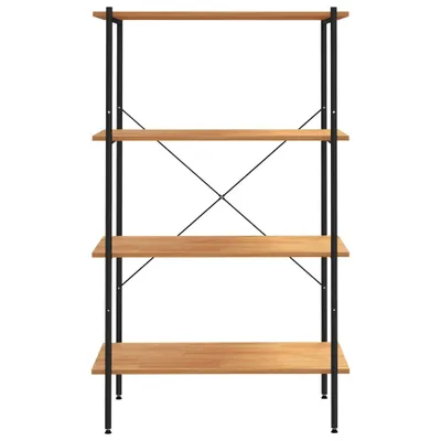 Zdjęcie produktu dla VidaXL 336344, Czarny, Dąb, Stal, Drewno, 800 mm, 400 mm, 1300 mm