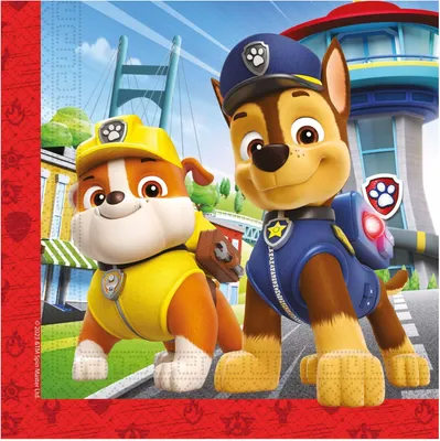 Produktbild von Serwetki papierowe Paw Patrol Rescue Heroes 33x33cm 20szt.