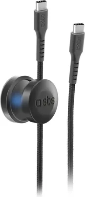 Produktbild von SBS TEMAGCCDG USB Kabel 2 m USB C Schwarz