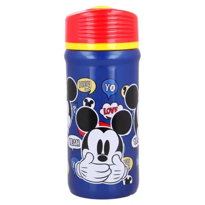 Produktbild von Mickey Mouse Trinkhalmflasche 390ml, versenkbar