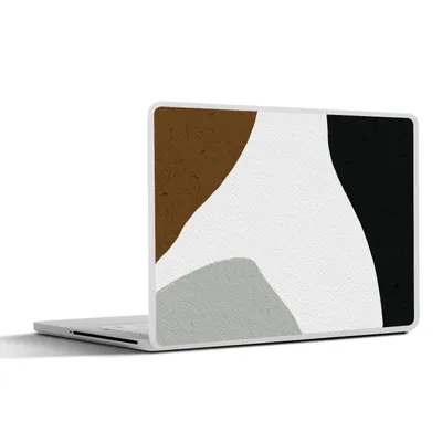 Produktbild von MuchoWow® Laptop Aufkleber Sticker Cover Minimalismus - Gestaltung - Formulare 31x22.5 cm - Laptop-Deko