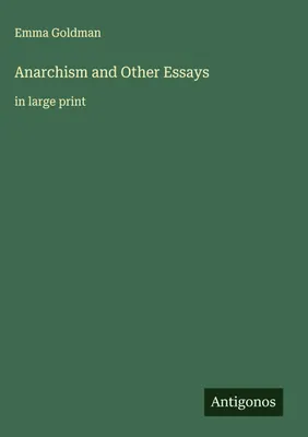Produktbild von Anarchism and Other Essays