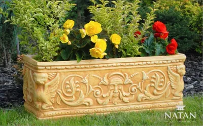 Immagine prodotto di Cestino portafiori vaso da giardino decorazione statua figure fioriera