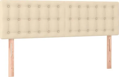 Produktbild von Kopfteile Creme 144x5x78/88 cm Stoff