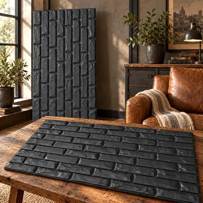 Immagine prodotto di pannelli 3D Pannelli da parete Polistirene XPS - Pannelli in polistirolo per pareti e soffitti - 100x50 cm (0,5 m²) - Leggeri, flessibili e facili da installare, Immagine generata dall'IA