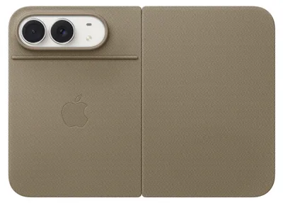 Produktbild von Apple iPhone Duo Folio mit Standfuß, Taupe
