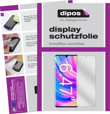 Obrázok produktu pre 2x ochrana displeja pre ZTE Blade 20 Pro 5G číra ochranná fólia displeja dipos