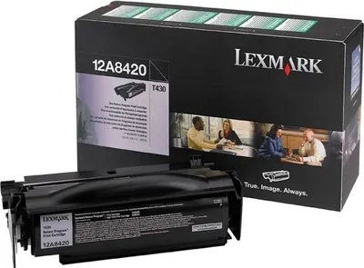 Zdjęcie produktu dla Lexmark T430 Return Program Print Cartridge, 6000 stron(y), Czarny