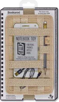 Image de Bookaroo Organisateur de carnets de notes IF doré