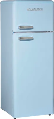 Produktbild von Wolkenstein GK 212.4 RT LB Retro Kühl-/Gefrierkombination 211Liter Nutzinhalt, 40 Liter Gefrierfach, blau