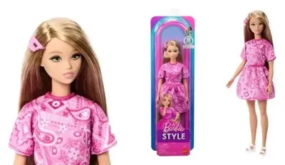 Obrázok produktu pre Barbie Fashionistas JJN62, Modelka, Žena, 3 rok / roky, Dievča, 298 mm, Viacfarebný