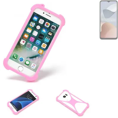 Produktbild von K-S-Trade Handy Hülle kompatibel mit ZTE Blade A54 Schutz Hülle Bumper Silikon Schutz Hülle Cover Case Silikoncase Silikonbumper TPU Softcase