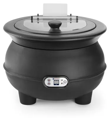 Immagine prodotto di Pentola per zuppe – Pentola per zuppe – Pentola per zuppe elettrica – Contenitore per mantenere le zuppe calde – Pentola per goulash – 8 litri – Controllo digitale della temperatura
