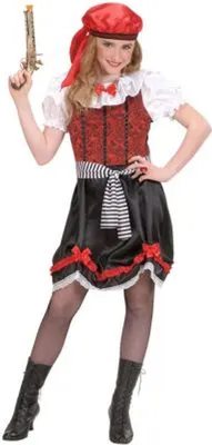 Produktbild von Kinderkostüm Piratengirl
