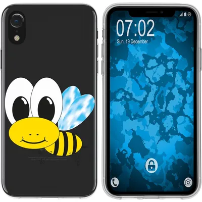 Produktbild von PhoneNatic Case kompatibel mit Apple iPhone Xr Silikon-Hülle Cutiemals M1