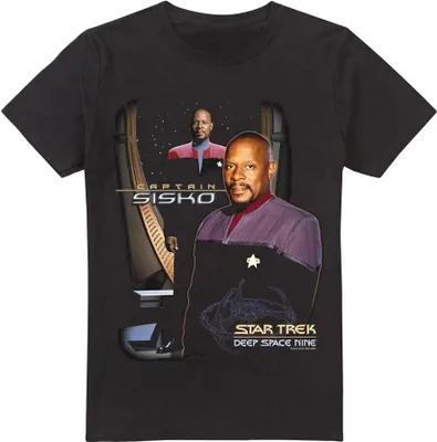 Immagine prodotto di Star Trek - Maglietta da uomo TV5837 (4XL) (Nero)