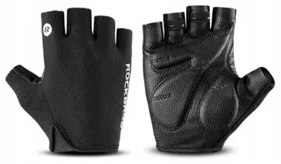 Produktbild von Rockbros S106BK Kurzfinger-Fahrradhandschuhe XL Schwarz