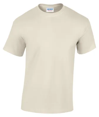 Image de Gildan - T-shirt pour hommes/femmes unie FK3080 (L) (Naturel)
