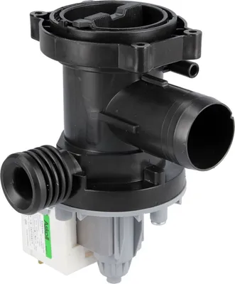 Produktbild von Haier Ablaufpumpe 49117107 für Waschmaschine | Abpumpen, Abwasserpumpe, Auslasspumpe, Entleerungspumpe, Ablaufpumpeneinheit