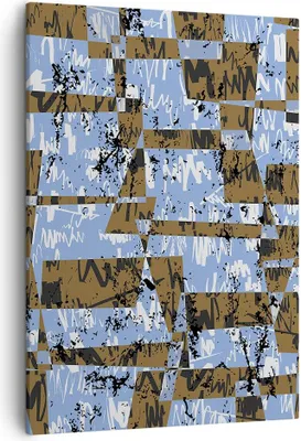 Produktbild von Bild auf Leinwand - Leinwandbild - Einteilig - Abstraktion modern - 50x70cm - Wand Bild - Wanddeko - Wandbilder - Leinwanddruck - Wanddekoration - Leinwand bilder - Wandbild - PA50x70-3729