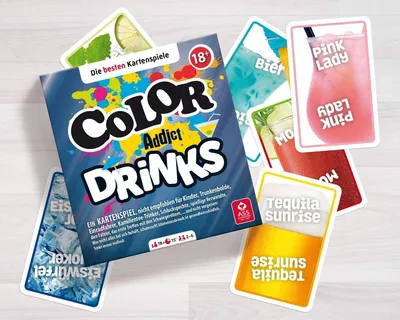Produktbild von ASS Altenburger - Kartenspiel - Color Addict Drinks