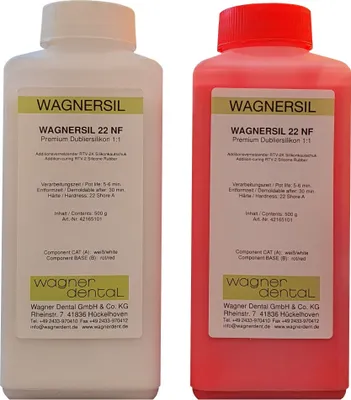 Obrázek produktu pro Wagnersil 22 NF Premium duplikační silikon, silikonová pryž 1:1 (1000 g)