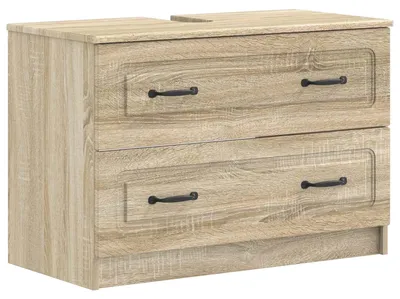Immagine prodotto di Mobile lavabo vidaXL modello UTRECHT, finitura rovere Sonoma, dimensioni 82 x 41 x 56 cm