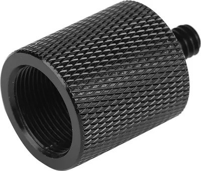 Immagine prodotto di Adattatore da 5/8" femmina a 1/4" maschio in metallo con connettore a vite per supporto microfono fotocamera treppiede