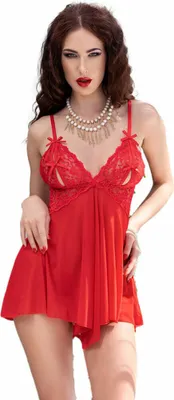 Imagen del producto de Chilirose - Cr 4461 Babydoll Rojo S/M