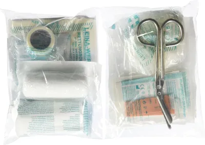 Produktbild von LEINA Erste Hilfe Nachfüllpack DIN 13167 in Folientasche 25 Teile