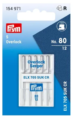 Produktbild von Overlock-Nadeln ELx705 SUK CF 5 Stück Prym, Nähnadeln, Nähzubehör