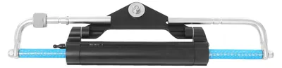 Produktbild von Hydraulisches Außenborder-Lenkset - Bootslenkung - 150 PS - 200 mm Hub - 2-Wege-Sperrventil - 8 m Schläuche - Ohne Lenkrad
