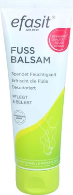 Produktbild von Efasit Fußbalsam für tägliche Fußpflege, feuchtigkeitsspendend & desodorierend, 75 ml