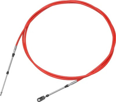 Produktbild von 400cm 13FT 33C/3300 Marine Boot Gas- und Schaltzug Rot