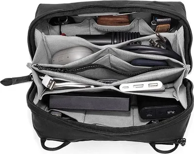 Produktbild von Peak Design Tech, Beutel, Schwarz, Nylon, 2 l, 240 mm, 100 mm