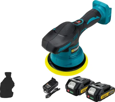 Zdjęcie produktu dla Automatyczna polerka, 8 prędkości, wysoka wydajność polerowania, 2 akumulatory