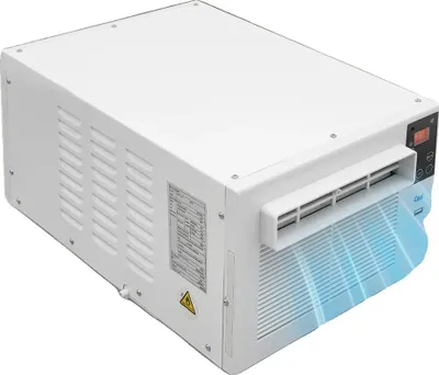 Produktbild von Tragbare Klimaanlage, Fernbedienung, energieeffizient, WEISS